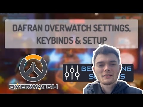 dafran Overwatch Settings, Keybinds, Sensitivity, Gear and Setup