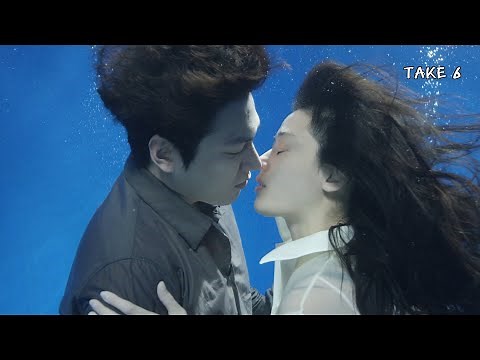 Jun Ji Hyun & Lee Min Ho Underwater Kiss Scene Filming Eng Sub -LOTBS Korean Drama Behind the Making