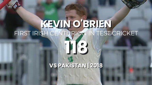 149K views · 3.8K reactions | 퐇퐢퐬퐭퐨퐫퐲 퐦퐚퐝퐞 퐢퐧 퐌퐚퐥퐚퐡퐢퐝퐞.  Kevin O’Brien became Ireland’s first-ever Test centurion in our inaugural Test back in 2018 — an unforgettable moment in Irish cricket. #BackingGreen | Fáilte Solar ☘️ | Cricket Ireland | Facebook