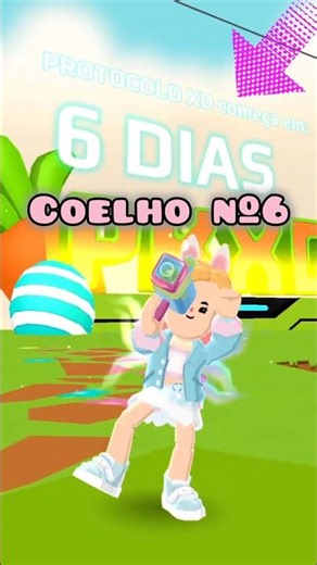 Alerta PROTOCOLO XD + Foto do Coelho Nº 6 na Páscoa do PK XD