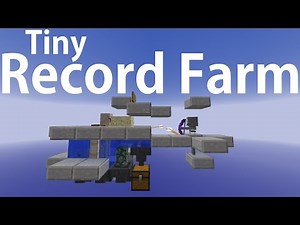 Minecraft | Easy Automatic Record Farm Tutorial