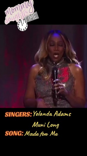 Yolanda Adams & Muni Long Live Performance of 'Made for Me'