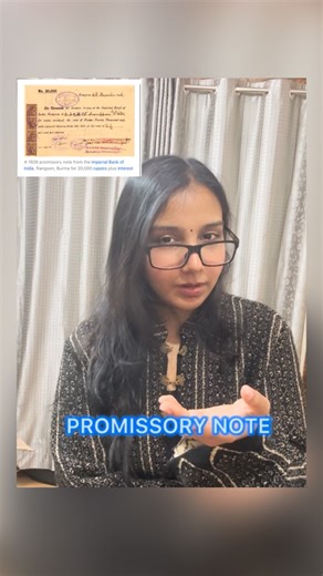 Aarohi on Instagram: "Promissory note, as defined under Section 4 of the Negotiable Instruments Act, 1881, is an instrument in writing (not being a bank-note or a currency-note) containing an unconditional undertaking, signed by the maker, to pay a certain sum of money to a certain person, or to the bearer of the instrument. Eg: A creating a promissory note as: ‘I promise to pay B Rs.500’, forms a promissory note: since it has no conditions that need to be fulfilled by B in order for him to rece