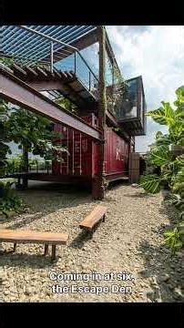 Top 10 Most Stunning Shipping Container Homes in the World 🏠✨ #tinyhouse #homedesign #home