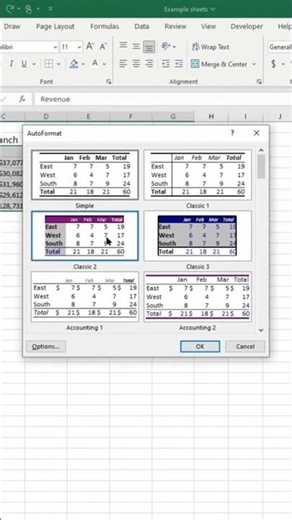 How to easily format tables in Excel 😊😊 #format #excel #computereducation #table #excelformula