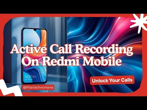 Mobile Call Recording Active | Auto Call Recording Enable in Redmi Phone #redmi