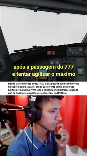 DISCUSSÃO na IVAO ✈️🎧 #shorts #ivao