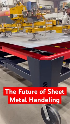 This sheet metal cart fixes a problem most shops don’t realize they have.