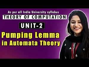 PUMPING LEMMA IN TOC with Example | UNIT 2 | AKTU | AUTOMATA THEORY | #TAFL #TOC