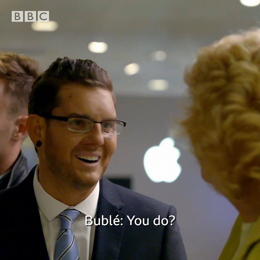 Michael Bublé surprising unexpecting customers is HILARIOUS! 😂 | BBC Sounds