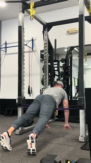 Band Assisted Plyo Push Up