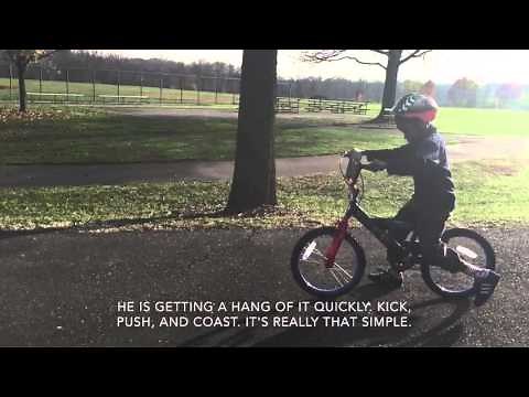 Teach Your Kid To Ride Without Training Wheels In An Hour