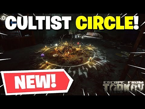 Escape From Tarkov PVE - New Cultist Circle In The HIDEOUT! Brand New Module In Patch 0.15!