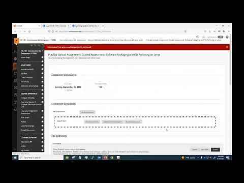 How to submit completed Coursera assignment