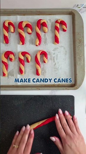 Candy Cane Cookies