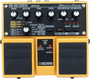Overdrive pedal Boss OD-20 Drive Zone