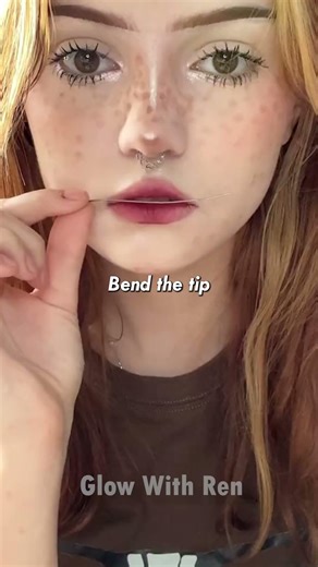 💋 Fake Lip Piercing for Teens & Glow Up Lovers Easy DIY