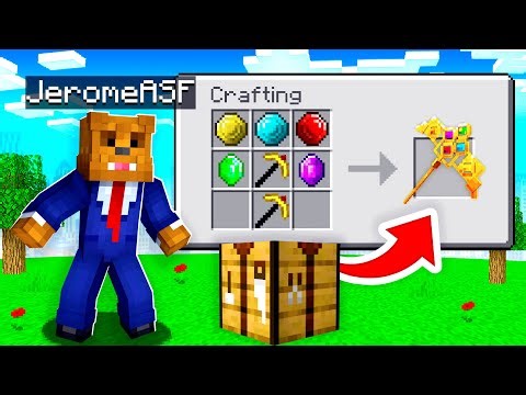 Minecraft, But I Made The INFINITY PICKAXE!