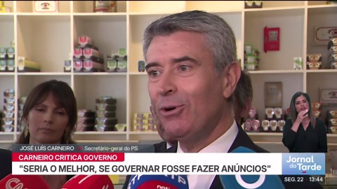 PS critica medidas anunciadas no congresso do PSD