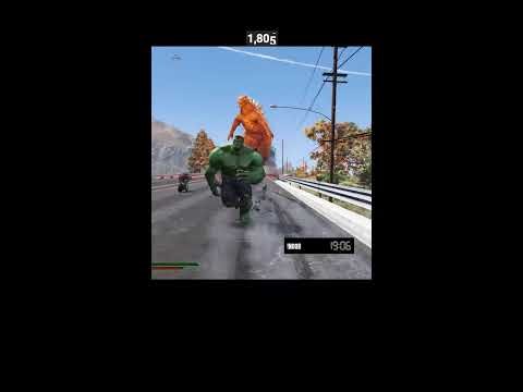 🔴 GTA 5 LIVE | Hulk VS Godzilla 💀 PART 22 #shortsfeed