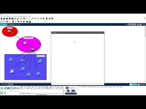 Simple Internet Cafe Network (With Internet Access)