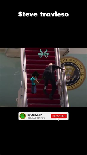 STEVE TRAVIESO 🤣 #minecraft #meme
