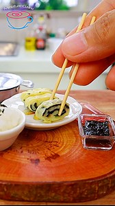 525K views · 13K reactions | Egg plus Seaweed wrap No backround music. #cooking #food #recipes | Miniature Cusina | Facebook