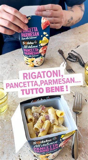 L'Italie débarque dans votre cuisine avec la nouvelle Box All’italiana Pancetta Parmesan façon carbonara 😍🍝 #CarbonaraVibes #FoodLover #RecetteItalienne #Allitaliana | Sodebo