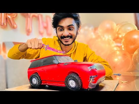 MY BIRTHDAY SPECIAL VIDEO 🤩 RANGE ROVER CAR CAKE 🔥🔥🔥 UNBOXINGDUDE l