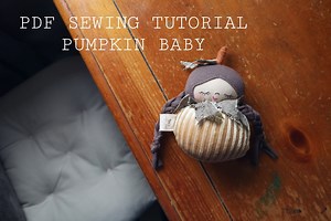 Sewing Pattern Pumpkin Baby Doll , Pdf Tutorial to Go With Youtube Video - Etsy Australia
