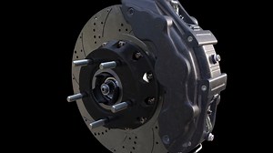 汽车制动器 3D 模型