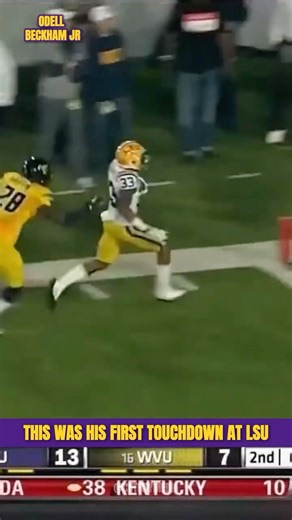 This Was Odell Beckham Jr’s FIRST TD at LSU! 🔥