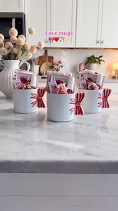 216K views · 22K reactions | Calling these love mugs ❤️ These mugs remind me of the gingerbread ones from target. they’re so cute!!✨ Comment “BOW” and I’ll send you a  #lovemug #giftidea #valentinesday | Karina Alyza | Facebook
