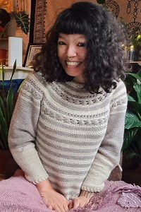 Top down Crochet Sweater Free pattern | Crochet Tribe