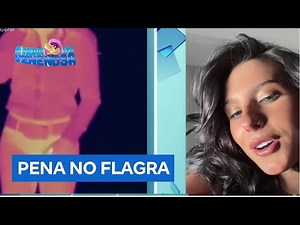 Ana Castela jokes after a photo of her farting goes viral on the internet: "It's hard to hold it ...