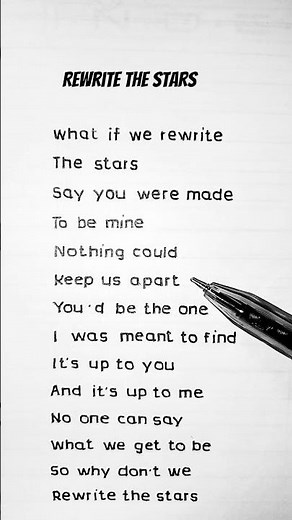 Rewrite Stars - Anne Marie & James Arthur (Lyrics)