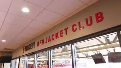 The Perficient Red Jacket Club, is a unique space which celebrates the Cardinals Red Jacket Hall of Famers and is the perfect size for your birthday party, corporate outing or retirement party. #CardsEvents | St. Louis Cardinals