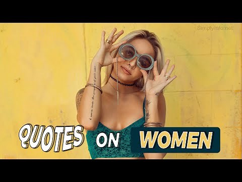 Top 25 Quotes on Women | funny quotes and sayings | best quotes about Women | MUST WATCH