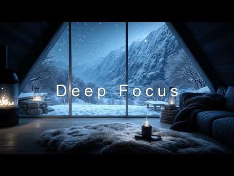 High performance night focus music | Nocturnal deep work ambient mix for deep flow