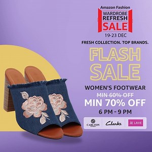 These shoes were made to rock and that’s what they are gonna do. Get the best deals on women’s footwear, right here: www.amazon.in/eoss #FreshCollection #TopBrands #WardrobeRefreshSale | Amazon India