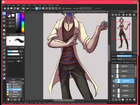 Fast Coloring Tutorial [medibang]