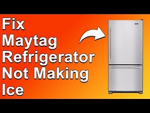 How To Fix Maytag Refrigerator Not Making Ice (Why Is My Maytag Ice Maker Not Working?)