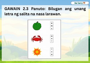 ARAL-Reading Basic Key Stage 2 Week 1 Session 2 Please do Follow and Share for more. Subscribe too on my YT Channel: https://www.youtube.com/@serlarrytv-ph #educationalcontent #Educational | Ser Lars