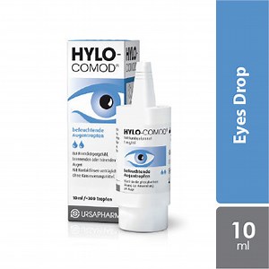 Hylo-comod 1mg/ml Eye Drops 10ml | Long Lasting Protection - Alpro