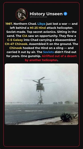 How The CIA Stole A Soviet Helicopter From A Desert 🚁🕵️