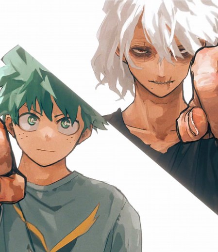 My Hero Academia: Quick Animation of Deku and Shigaraki