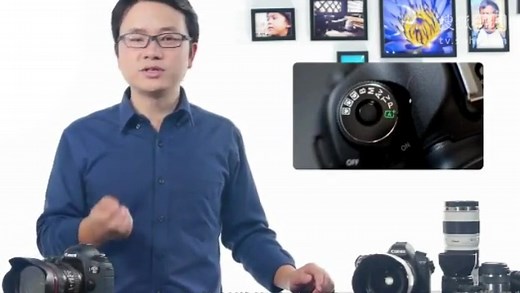 摄影教程 单反相机入门教程 佳能500d使用技巧