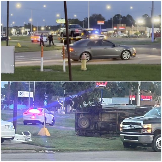 41K views · 229 reactions | Alexandria, LA (9/14/2024) — An SUV flipped over on the service road of MacArthur Drive on Saturday evening. It is unclear at this time if there were any injuries or what caused the accident. The Alexandria Police Department and a towing company responded to the scene. Note: Sadler's Towing LLC reminds drivers that they have the right to choose their preferred tow company. Stay informed and drive safely. | UrbanCast | Facebook