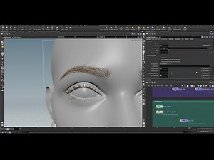 Ultimate Guide for grooming eyebrows and eyelashes in Houdini