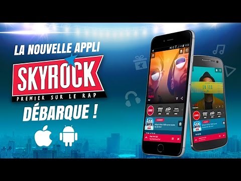 La nouvelle application Skyrock dispo !